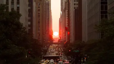 Manhattanhenge returns this month with 'the best sunsets of the year'