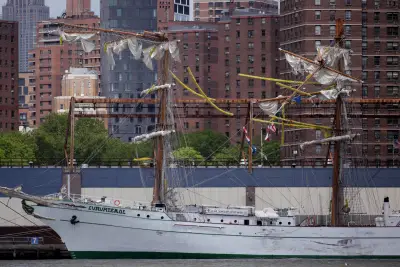 Mexican Navy sailors prepared high-flying farewell display before fatal Brooklyn Bridge crash