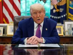 Trump threatens 50% tariffs on EU and 25% penalties on Apple as his trade war intensifies
