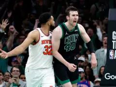 With Celtics in need of a spark, Luke Kornet turned TD Garden into a block party