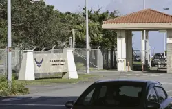 Explosion at a US air base in southern Japan injures 4 Japanese soldiers
